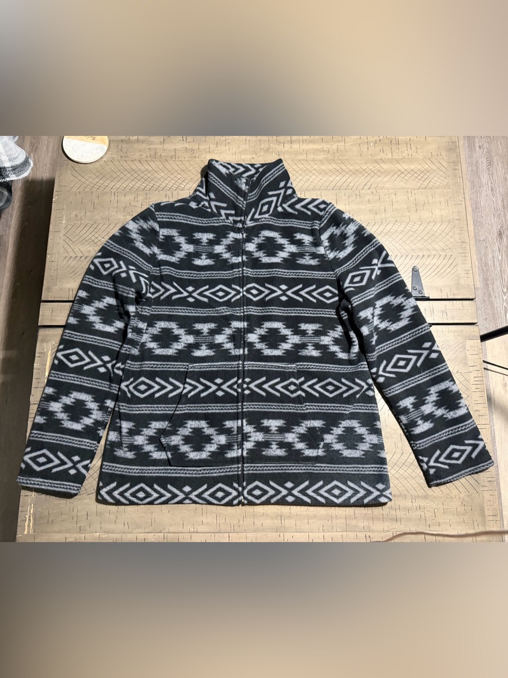 Sonoma Black Jacket with Fur-Look Lining